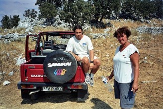 Korfu, jeep-safari